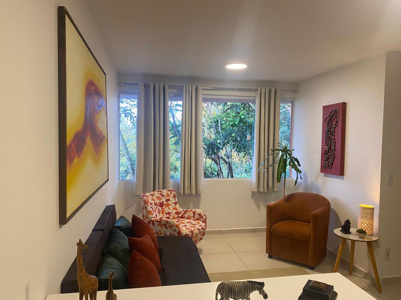 Flat Condominio Topo Da Montanha 508 Cha Grande Экстерьер фото